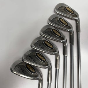Ping i3 + Blade Iron Set 6-PW+SW White Dot 3* Up ProForce 75 Gold Stiff RH +1''