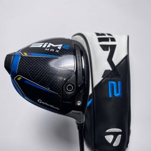 TaylorMade SIM2 MAX Driver 10.5* EvenFlow Riptide CB 6.0 60g Stiff RH HC