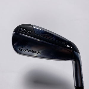 TaylorMade SIM DHY 4 Hybrid 22* Diamana Thump 90g Stiff Graphite Mens RH