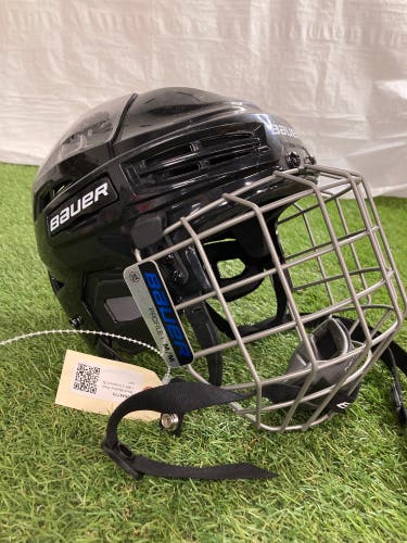 Black Medium Bauer IMS 5.0 Helmet (New)