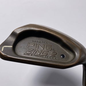 Ping Zing 2 Beryllium Copper Lob Wedge LW Black Dot Wedge Steel Mens RH