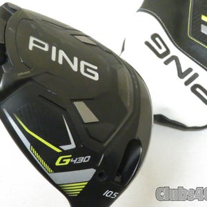 PING G430 LST Driver 10.5° Alta CB 55 Black Stiff Flex +Cover