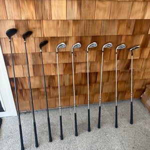 Tour Edge Bazooka Left Hand Clubs (Full Set) Uniflex 9 Pieces (Used)