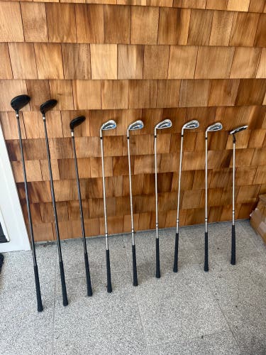 Tour Edge Bazooka Left Hand Clubs (Full Set) Uniflex 9 Pieces (Used)