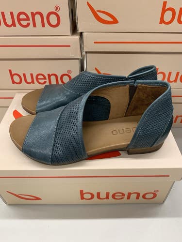 Bueno Footwear Tahiti Slip-on Flat Blue Women's Size 37 B2042