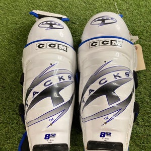 Junior CCM Tacks Shin Pads 12" (Used)