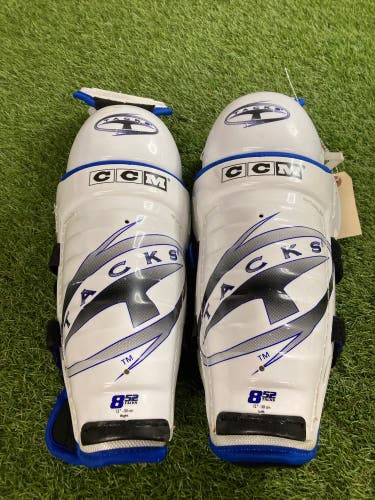 Junior CCM Tacks Shin Pads 12" (Used)