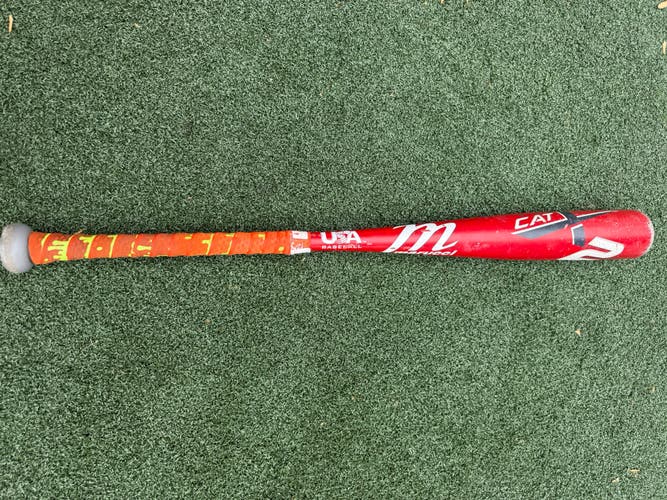 2025 Marucci CATX2 Alloy USABat Certified Bat (-11) 18 oz 29" (Used)