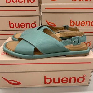 Bueno Footwear Elwood Sandal Seafoam Green Women's Size 37 38 39 40 41 B2543