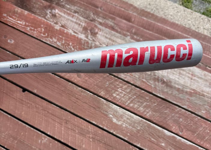 Marucci CAT7 Alloy USSSA Certified Bat (-10) 19 oz 29" (Used)
