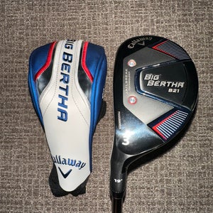 2021 Callaway Big Bertha B21 Left Hand Hybrid Regular Flex 3H (New)