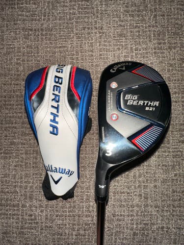 2021 Callaway Big Bertha B21 Left Hand Hybrid Regular Flex 3H (New)