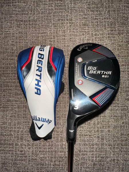 2021 Callaway Big Bertha B21 Left Hand Hybrid Regular Flex 3H (New)