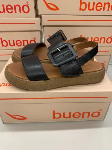 Bueno Footwear Julian Sandal Black Women's Size 38 39 41 B2535