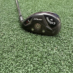 Men's 2019 Callaway Apex Right Handed Hybrid Stiff Flex 3H (Used)