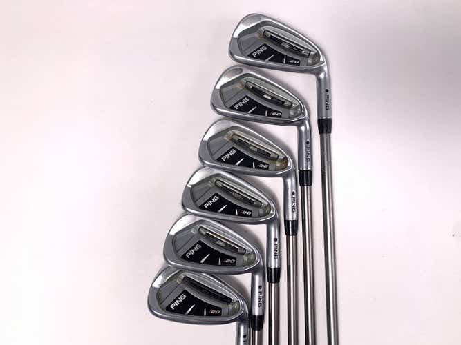 Ping i20 Iron Set 4-9 Black Dot TFC 169 I Senior Graphite Mens RH