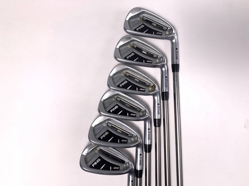 Ping i20 Iron Set 4-9 Black Dot TFC 169 I Senior Graphite Mens RH