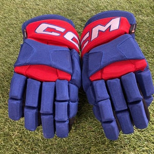 Blue Senior CCM HG95C Gloves 13" Pro Stock (Used)