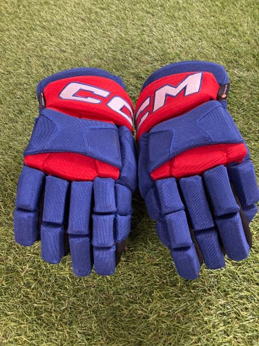 Blue Senior CCM HG95C Gloves 13" Pro Stock (Used)