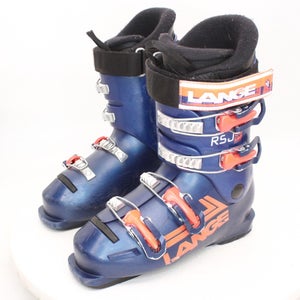 Lange RSJ 60 Kids Ski Boots - Size 3.5 / Mondo 21.5 Used