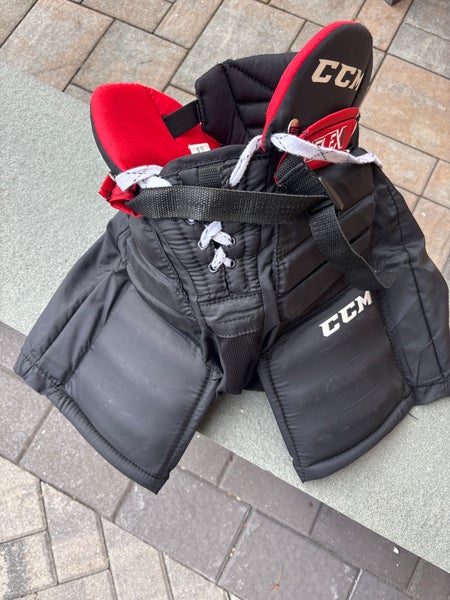 Youth Small/Medium CCM YFLEX Hockey Goalie Pants (Used)