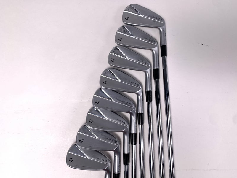 TaylorMade P770 2023 Iron Set 3-PW True Temper Dynamic Gold X100 120g Mens RH