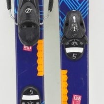 Roxy Hocus Pocus Junior Twin Tip Skis with Bindings - 138 cm Used