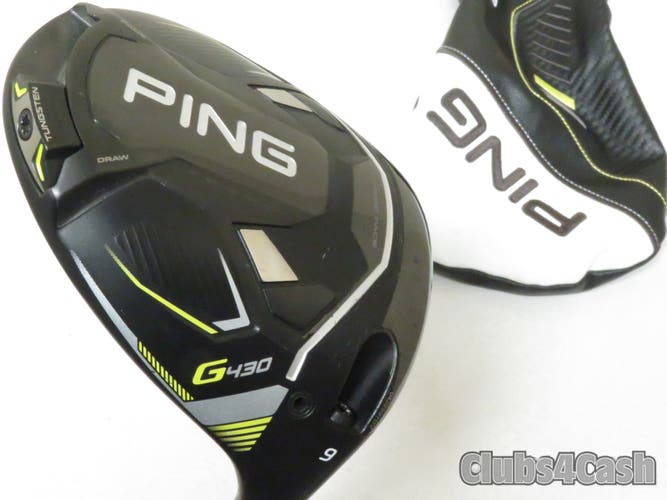 PING G430 Max Driver 9 TOUR 2.0 Chrome 65 Stiff Flex +Cover