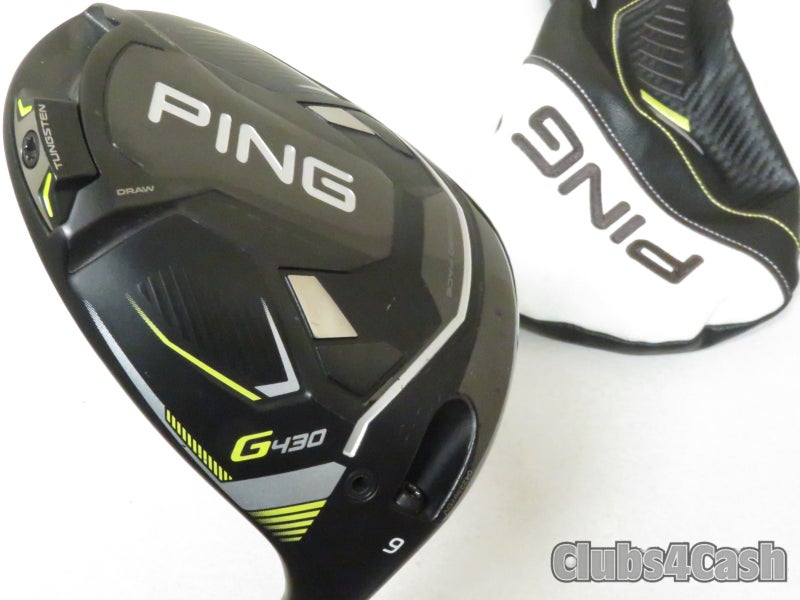 PING G430 Max Driver 9 TOUR 2.0 Chrome 65 Stiff Flex +Cover