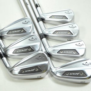 Callaway Apex Ai200 5-PW,AW Iron Set Senior Flex RH Ascent 50g Graphite # 201646
