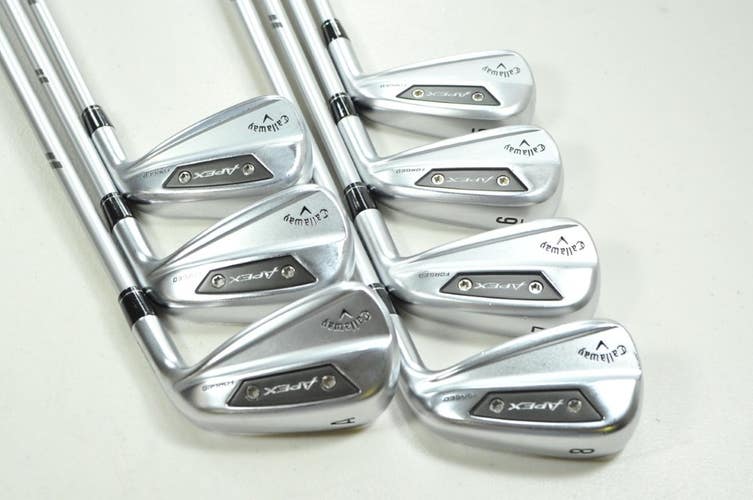 Callaway Apex Ai200 5-PW,AW Iron Set Senior Flex RH Ascent 50g Graphite # 201646