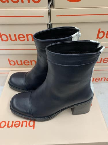 Bueno Footwear Rina Boot Navy Women's Size 37 38 39 40 41 B2478 Leather