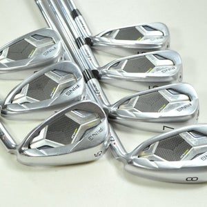 Ping G430 5-W,45* Iron Set Regular Flex Right NS Pro Modus3 Steel # 201383