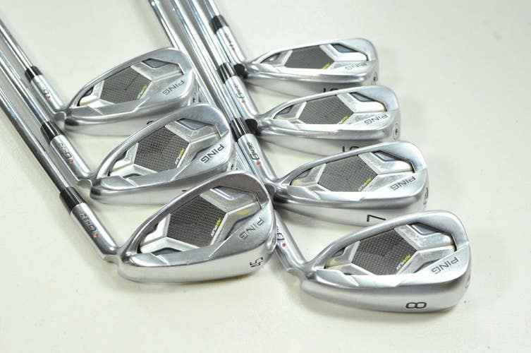 Ping G430 5-W,45* Iron Set Regular Flex Right NS Pro Modus3 Steel # 201383