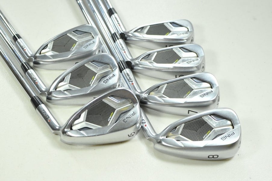 Ping G430 5-W,45* Iron Set Regular Flex Right NS Pro Modus3 Steel # 201383