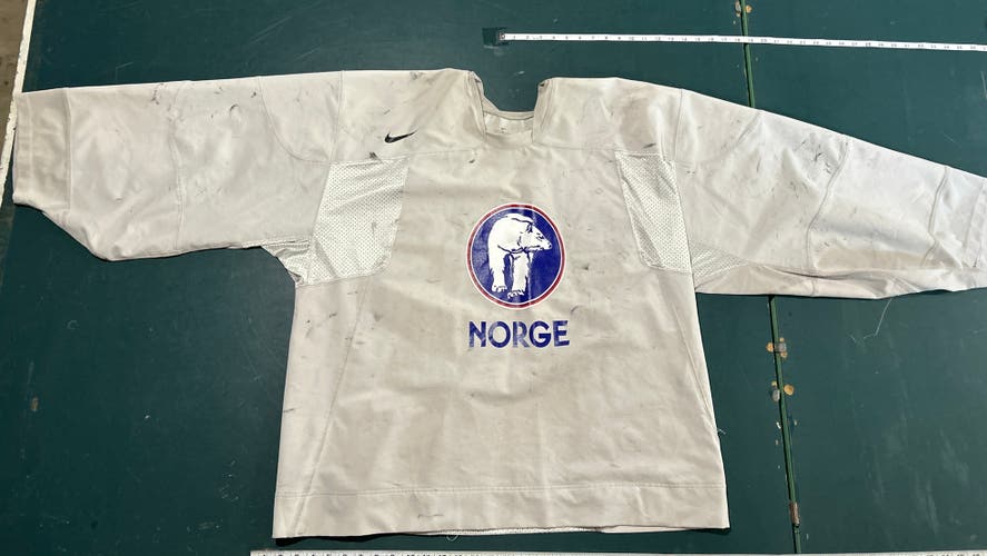 White Goalie Cut Men's Nike Jersey (Used)