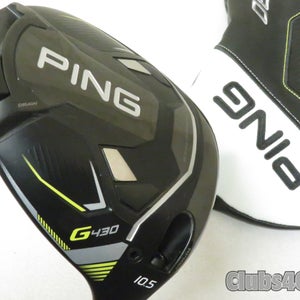 PING G430 Max Driver 10.5° TOUR 2.0 Chrome 65 Stiff Flex +Cover  Near MINT