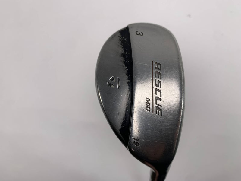 TaylorMade Rescue Mid 3 Hybrid 19* Mitsubishi Rayon hDiamana TP Stiff Mens RH