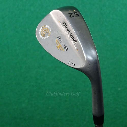 Cleveland 588 Forged Satin 52-8 52 GW Gap Wedge Rifle FCM 6.5 Steel Stiff