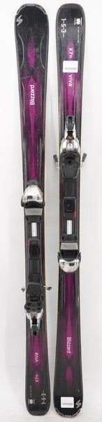 Blizzard Viva X7 TI Women's Demo Skis with Bindings - 153 cm Used