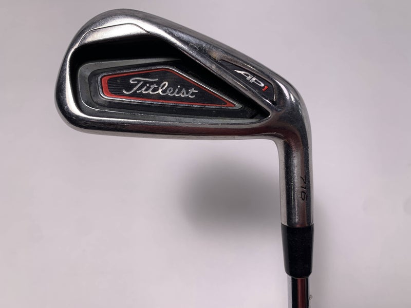 Titleist 716 AP1 Single 7 Iron True Temper XP 90 R300 Regular Steel Mens RH