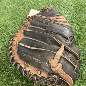 Brown Rawlings Mark of a Pro RH Catcher's Baseball Glove 32.5" (Used)