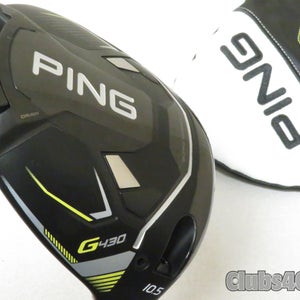 PING G430 Max Driver 10.5° TOUR 2.0 Chrome 65 Stiff Flex +Cover  MINT