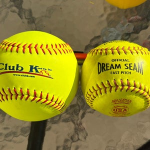 (New) Club K 14” Softball - for pitchers
