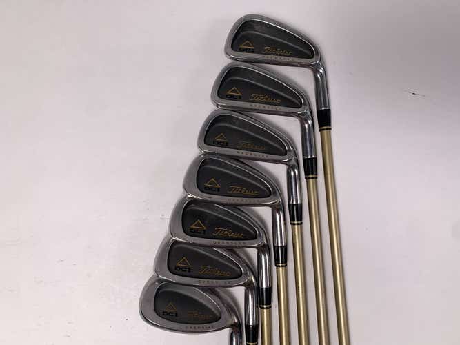 Titleist DCI Senior Oversize Iron Set 5-PW+SW Tri-Spec Senior Graphite Mens RH