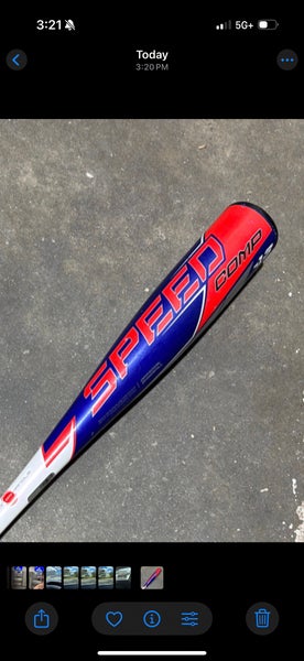 2020 Easton Speed Composite Bat USABat Certified (-13) Composite 15 oz 28" (Used)