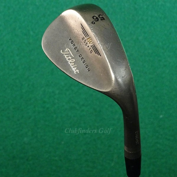 Titleist Vokey Black Nickel 256-10 56 SW Sand Wedge Dynamic Gold Steel Wedge