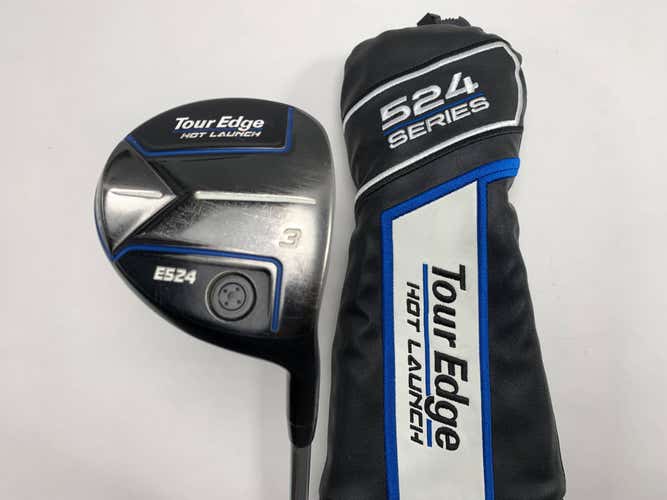 Tour Edge Hot Launch E524 3 Fairway Wood 15* Ascent Blue 50A 50g Senior RH HC