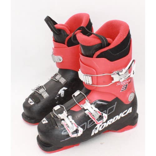 Nordica Speed Machine J3 Junior Ski Boots - Size 6.5 / Mondo 24.5 Used