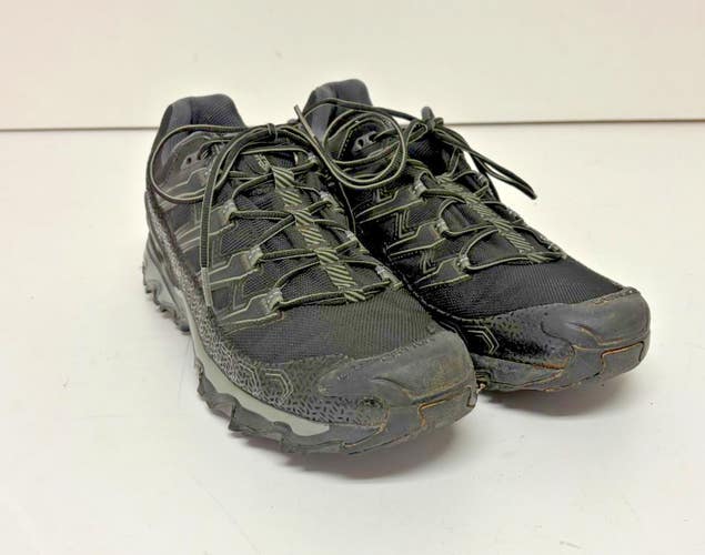 La Sportiva Ultra Raptor II GTX Black Low Top Trail Shoes US Men's 12 EU 45.5